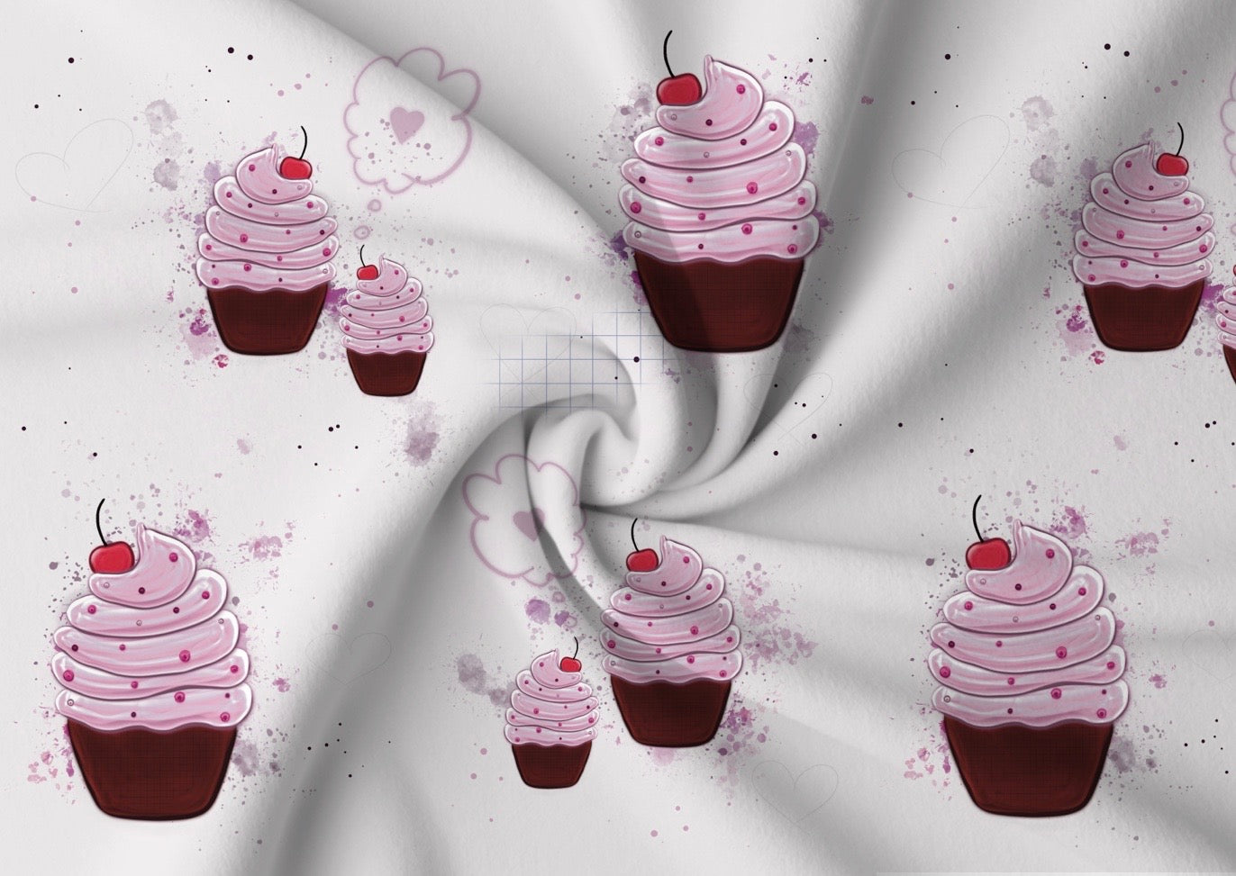 Cupcake, Stoff Eigenproduktion